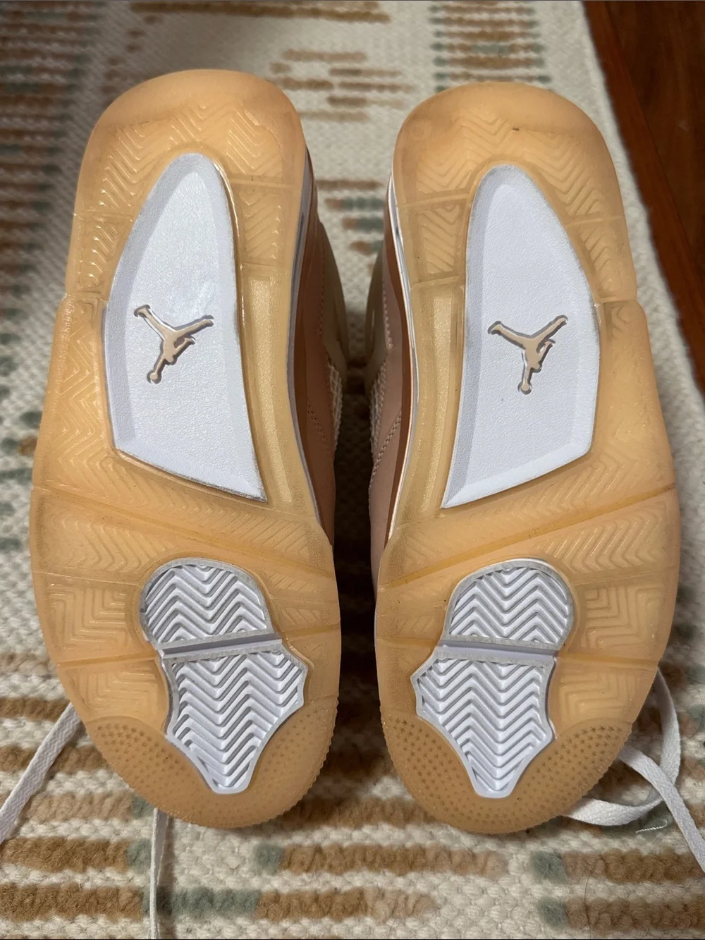 Jordan Women’s Sneakers in Blush Pink and Cream